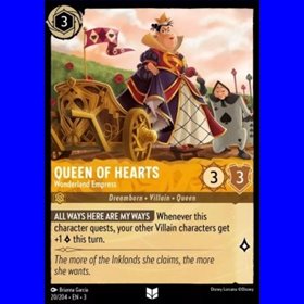 3INK 020 - Queen of Hearts - Wonderland Empress - Foil