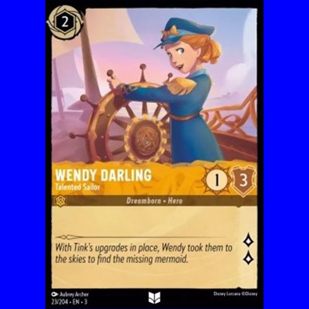 3INK 023 - Wendy Darling - Talented Sailor - Foil