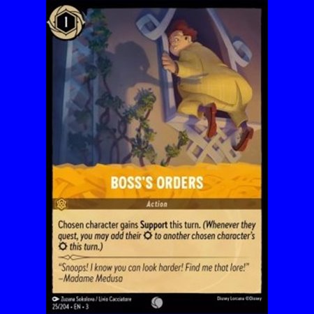 3INK 025 - Boss's Orders - Foil