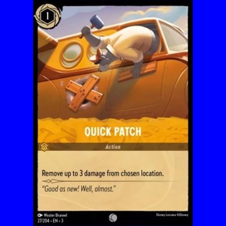 3INK 027 - Quick Patch