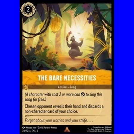 3INK 028 - The Bare Necessities - Foil
