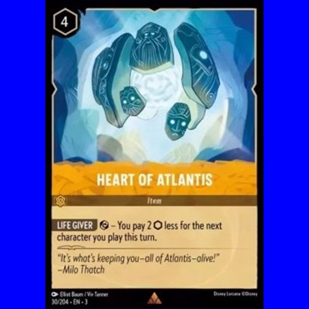 3INK 030 - Heart of Atlantis - Foil