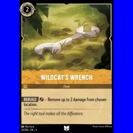 3INK 031 - Wildcat's Wrench - Foil