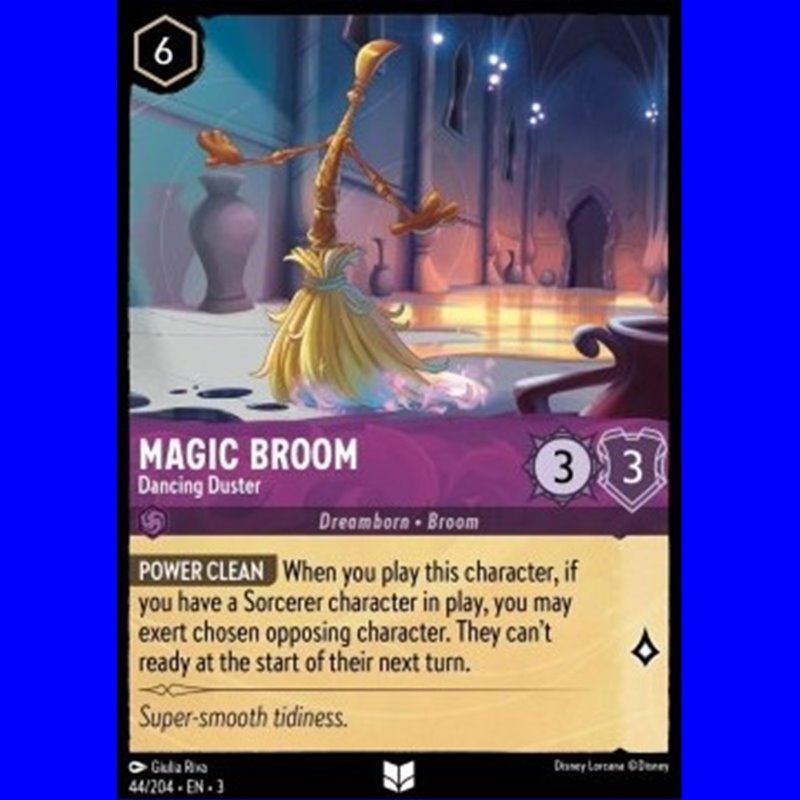 3INK 044 - Magic Broom - Dancing Duster