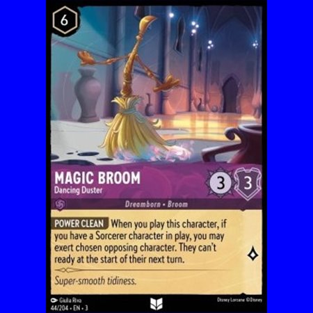 3INK 044 - Magic Broom - Dancing Duster - Foil