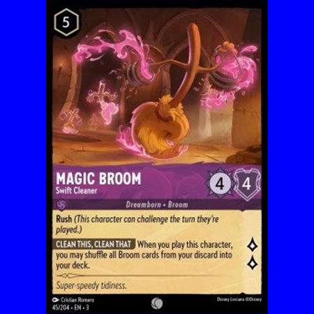 3INK 045 - Magic Broom - Swift Cleaner - Foil