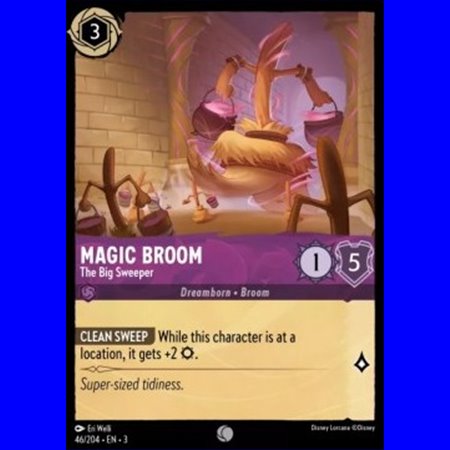 3INK 046 - Magic Broom - The Big Sweeper