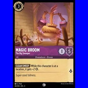 3INK 046 - Magic Broom - The Big Sweeper - Foil