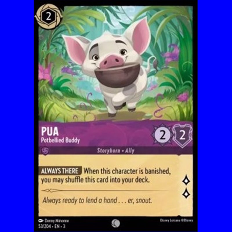 3INK 053 - Pua - Potbellied Buddy - Foil