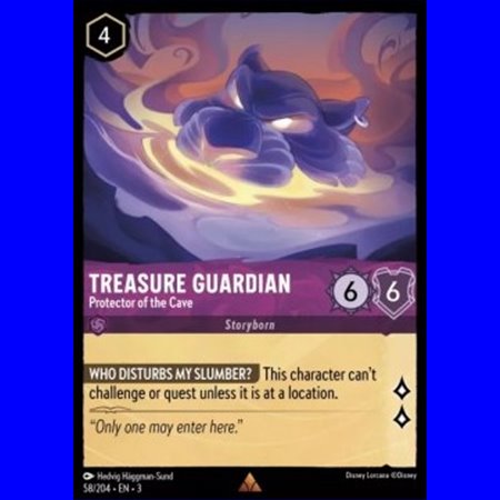 3INK 058 - Treasure Guardian - Protector of the Cave - Foil