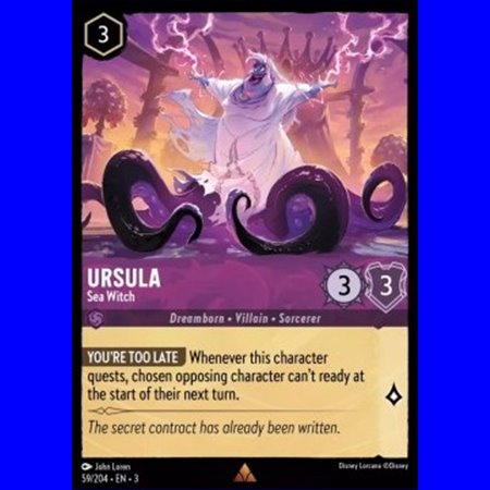 3INK 059 - Ursula - Sea Witch