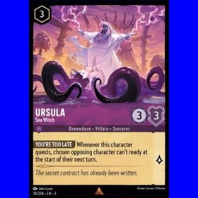 3INK 059 - Ursula - Sea Witch - Foil
