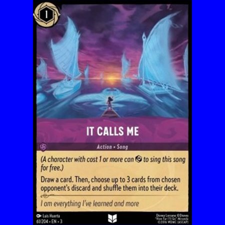 3INK 061 - It Calls Me