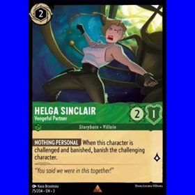 3INK 075 - Helga Sinclair - Vengeful Partner - Foil