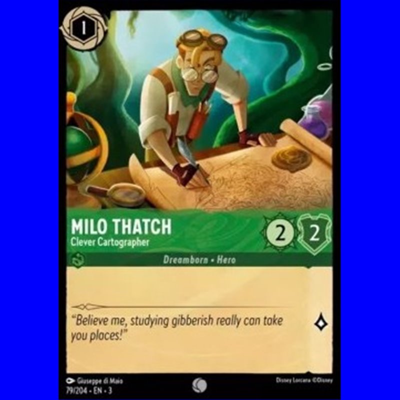 3INK 079 - Milo Thatch - Clever Cartographer