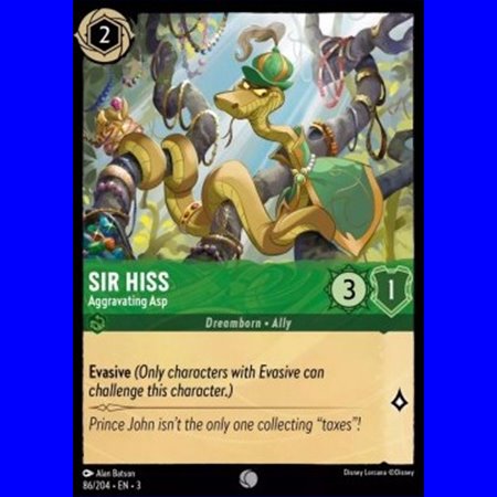 3INK 086 - Sir Hiss - Aggravating Asp