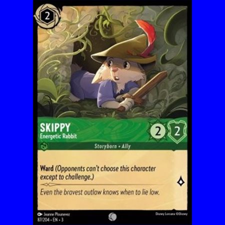 3INK 087 - Skippy - Energetic Rabbit - Foil