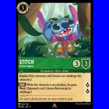 3INK 089 - Stitch - Covert Agent