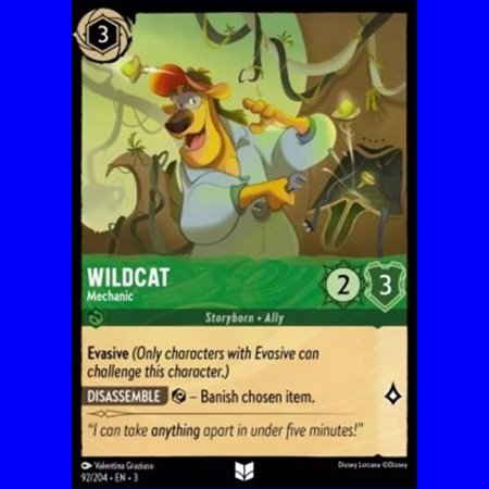3INK 092 - Wildcat - Mechanic - Foil