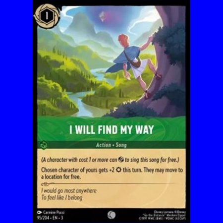 3INK 095 - I Will Find My Way - Foil