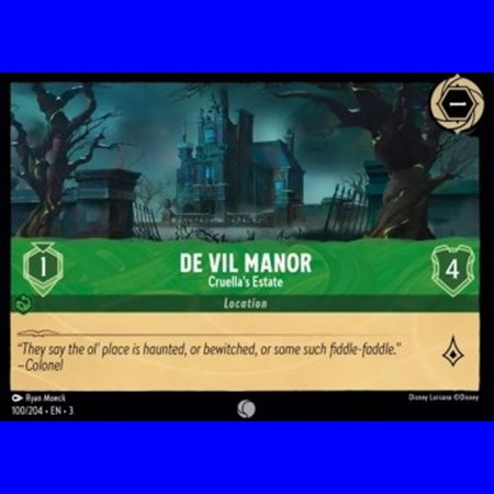 3INK 100 - De Vil Manor - Cruella's Estate - Foil