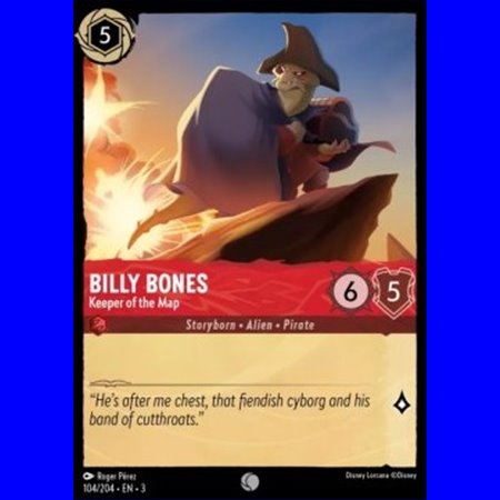 3INK 104 - Billy Bones - Keeper of the Map