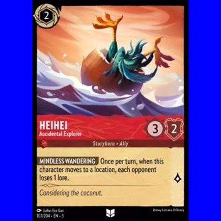3INK 107 - HeiHei - Accidental Explorer - Foil
