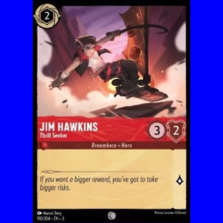 3INK 110 - Jim Hawkins - Thrill Seeker - Foil
