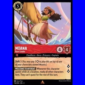 3INK 116 - Moana - Born Leader - Foil