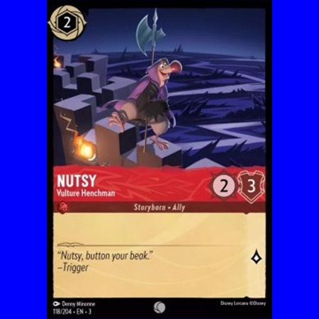 3INK 118 - Nutsy - Vulture Henchman - Foil