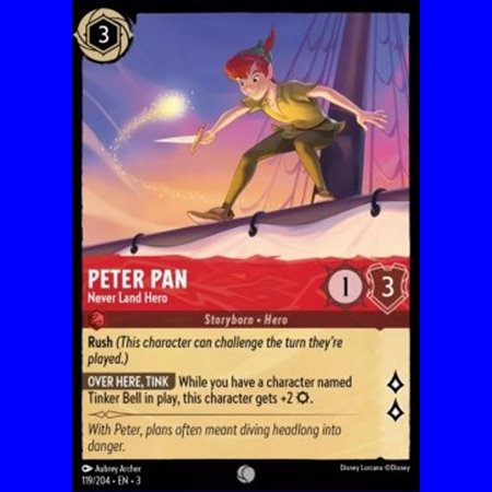 3INK 119 - Peter Pan - Never Land Hero