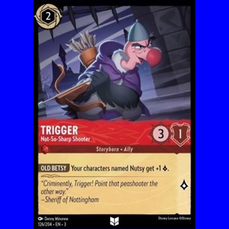 3INK 126 - Trigger - Not-So-Sharp Shooter - Foil