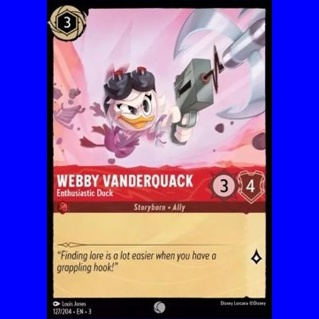 3INK 127 - Webby Vanderquack - Enthusiastic Duck