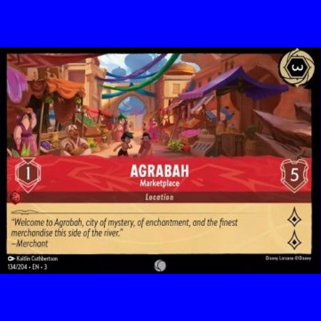 3INK 134 - Agrabah - Marketplace - Foil