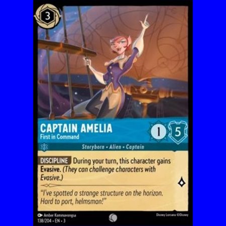 3INK 138 - Captain Amelia - First in Command - Foil