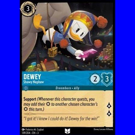 3INK 139 - Dewey - Showy Nephew - Foil