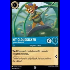 3INK 148 - Kit Cloudkicker - Spunky Bear Cub - Foil