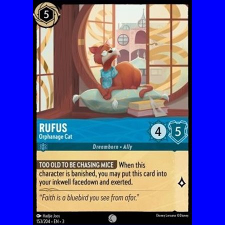 3INK 153 - Rufus - Orphanage Cat - Foil