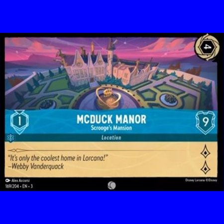 3INK 169 - McDuck Manor - Scrooge's Mansion