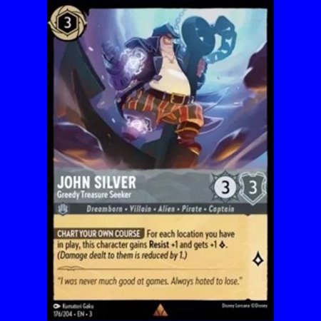 3INK 176 - John Silver - Greedy Treasure Seeker - Foil