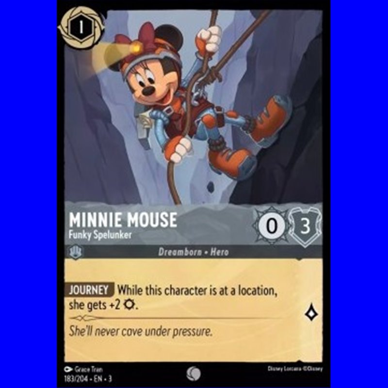 3INK 183 - Minnie Mouse - Funky Spelunker