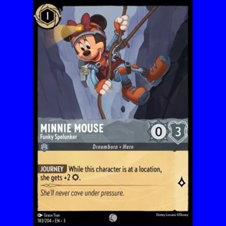 3INK 183 - Minnie Mouse - Funky Spelunker