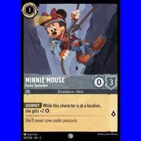 3INK 183 - Minnie Mouse - Funky Spelunker - Foil
