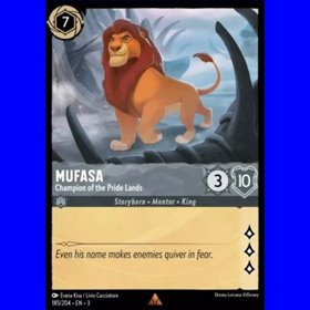 3INK 185 - Mufasa - Champion of the Pride Lands - Foil
