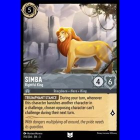 3INK 193 - Simba - Rightful King - Foil