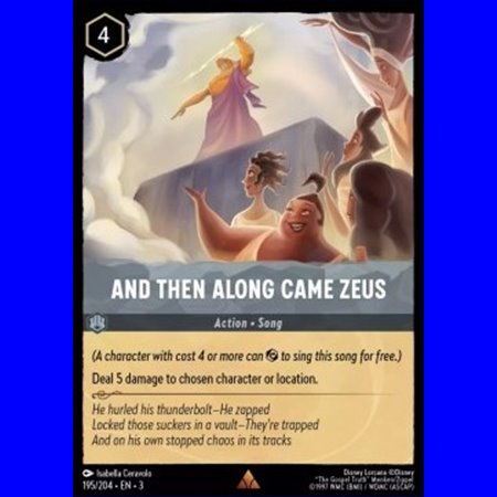 3INK 195 - And Then Along Came Zeus - Foil