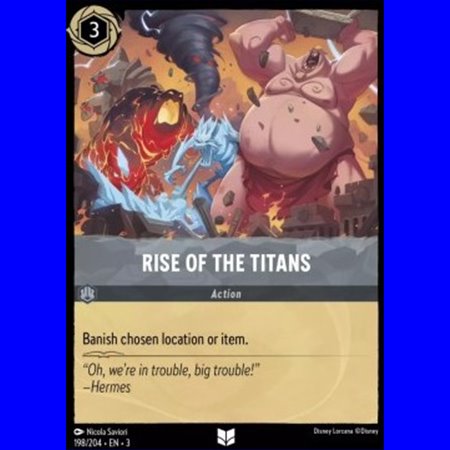 3INK 198 - Rise of the Titans - Foil