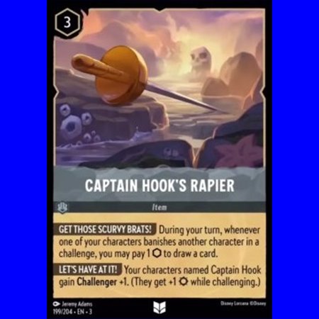 3INK 199 - Captain Hook's Rapier