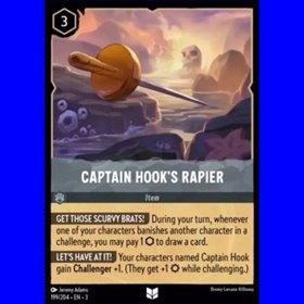 3INK 199 - Captain Hook's Rapier - Foil