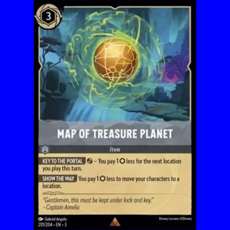 3INK 201 - Map of Treasure Planet